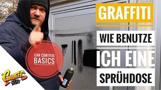 Graffiti - Can Control - Wie benutze ich eine Sprühdose? -  Basics