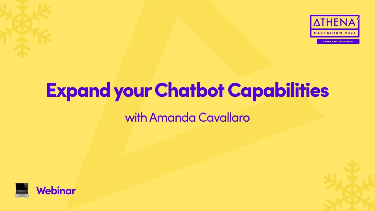 Expanding Your Chatbot Capabilities With Amanda Cavallaro Youtube