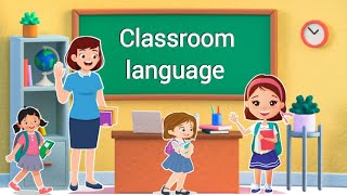 Classroom language / Kids vocabulary / english learning video / english sentences