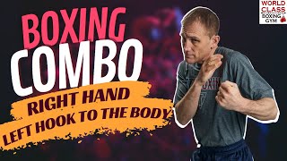 How To Set Up the Right Hand and Left Hook to the Body Boxing Combination