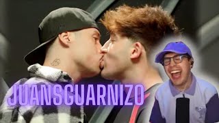 JUANSGUARNIZO REACCIONA AL BESO DE  SHELAO VS VIRUZZ