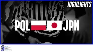 Poland vs. Japan | Highlights | 2019 IIHF Ice Hockey World Championship Division I Group B