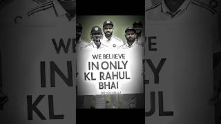 We believe in Kl rahul ❤️‍🔥