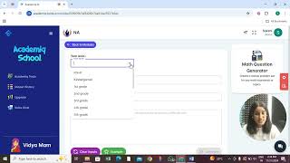Math Question Generator Tool | Create Custom Math Problems Instantly! | Academiq.io