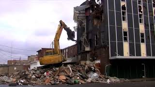 Centennial Tower is razed after a devastating fire [12-09-11]