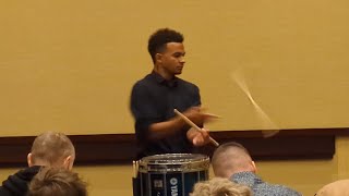 Michael Love 2nd Place PASIC I\u0026E 2023 Marching Snare Solo “Beats of Love”