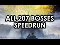 Elden Ring All Bosses Speed Run Including DLC