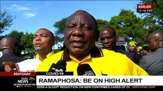 Ramaphosa warns against spreading of fake news about COVID-19