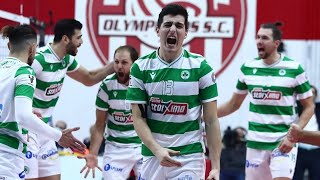 Ολυμπιακός - Παναθηναϊκός 1-3 | Highlights | Volley League Ανδρών