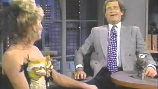 Victoria Jackson on Letterman 1990 Cleavage Wardrobe Issues