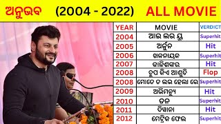 Anubhab Mohanty All movies list (2004 - 2022) |  Part - 1  |  Jyoti Prakash @AnubhavMohantyOfficial