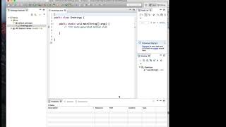 Eclipse 1. The Eclipse window (Java 11 or higher!)