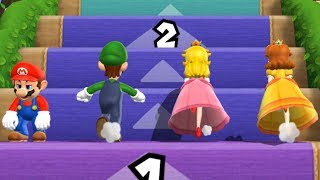 Mario Party 9 - Step It Up - Mario VS Luigi VS Peach VS Daisy (Master Difficulty)