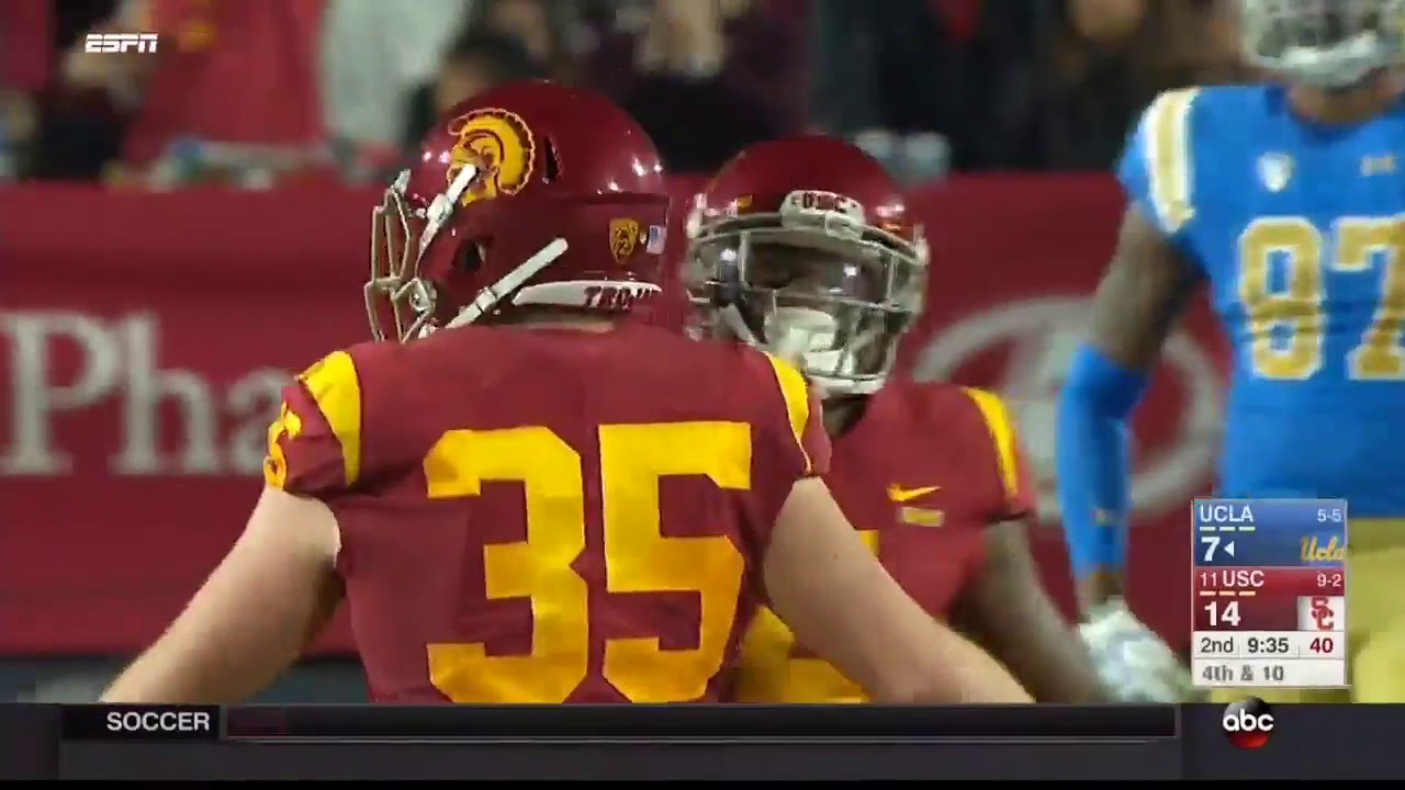 USC Football: USC 28, UCLA 23 - Highlights (11/18/17) - YouTube