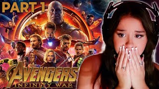 I Am Not Ready For This! Avengers: Infinity War PART 1 | REACTION | First Time Watching