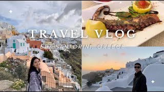 希臘聖托里尼1 - 藍白屋夢幻地、住伊亞洞穴屋愛琴海旁邊！｜Travel Vlog Ep7 Santorini, Greece