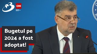 Bugetul pe 2024 a fost adoptat! Modificările importante aduse noaptea asupra documentului