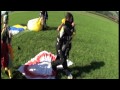 skydiving parachute jump out of plane