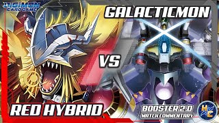 Red Hybrid vs Galacticmon - Booster 2.0 Matchplay Commentary