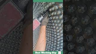 Best working day #1458 Nut tightening process