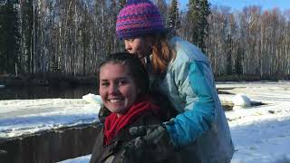 Experience Alaska, river freighting a homemade trailer and 4 wheeler