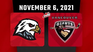 November 6 Highlights: Giants vs Winterhawks