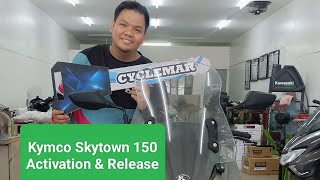 My new Kymco Skytown 150 Activation \u0026 Release