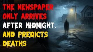 The Newspaper Only Arrives After Midnight… And Predicts Deaths