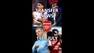 #shorts Arsenal Transfer News Roundup, 15th July 2022