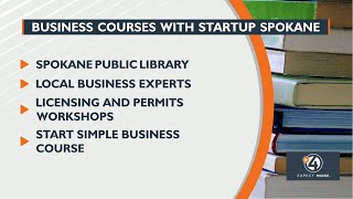 Business courses with StartUp Spokane