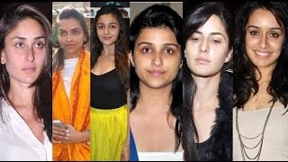 10 Bollywood Actress Without Makeup 2016 LATEST|Bollywood celebrity secrets