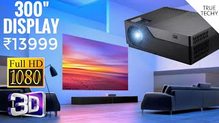 300 inches Display in ₹13999, AUN M18 Full HD 3D Projector Home Theatre, Best Projector Under ₹50000