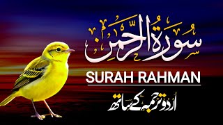 Surah Rahman With Urdu Translation | Surah Rahman Qari Abdul Basit | Episode 294