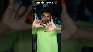 Star ⭐ Tutorial 💯 #Hmm #Shorts #youtubeshorts