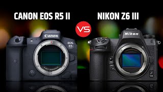 Nikon Z6III vs Canon EOS R5 Mark II - Best of 2024?