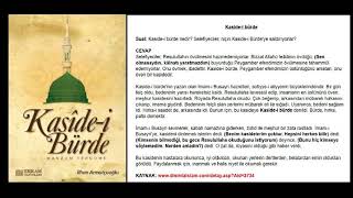 Kasîde-i Bürde: Hastalara şifâ, dertlere devâ, hayırlı her murad için... İlhan Armutcuoğlu(Tamamı)