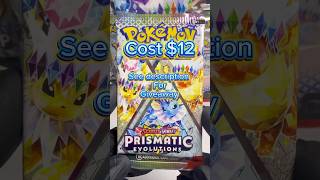 Pokemon Prismatic Evolutions Pack opening.