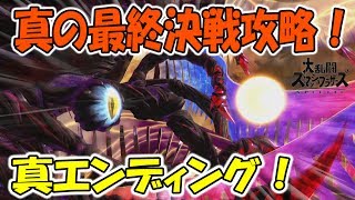 【スマブラSP】真の最終決戦！＋真エンディング！灯火の星（闇の世界）難易度　普通