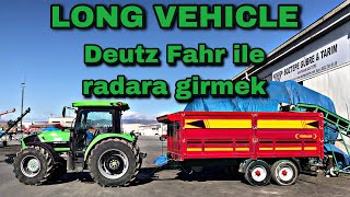 DEUTZ FAHR 5100G İLE RADARA GİRMEK / GÜBRE ALDIK