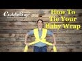 How to Tie a Baby Wrap Carrier/ Sling Carrier - CuddleBug Instructions