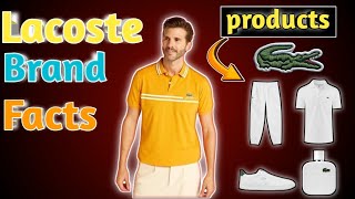 Lacoste history and facts #factvideo #lacoste