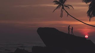 Couple Enjoying Sunset Stock Video