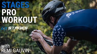 Stages Pro Workout- Rocky Mountain-RaceFace Enduro Team, Remi Gauvin's Typical EWS VO2 Intervals