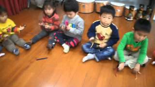 新竹市漢聲幼兒園-小龍班奧福音樂合奏