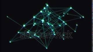 stock footage animation of a growing network of connected lines and dots abstract communications tec