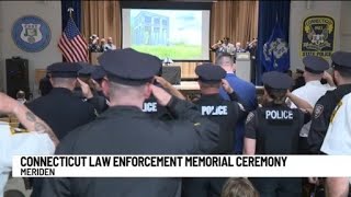3 names added to Connecticut Law Enforcement Memorial in Meriden