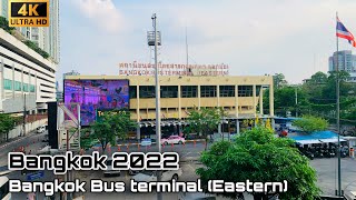 Ekkamai Sukhumvit Bus terminal to Pattaya / Eastern Thailand🇹🇭 - Virtual tour / 4k walk