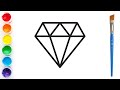 HOW TO DRAW A DIAMOND