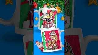 PROMOÇÃO CANECAS DE NATAL PERSONALIZADAS #caneca #canecaspersonalizadas #feliznatal #canecadenatal