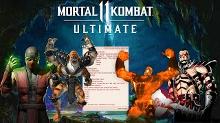 Mortal Kombat 11 - Newest Kombat Pack 3 LEAK!